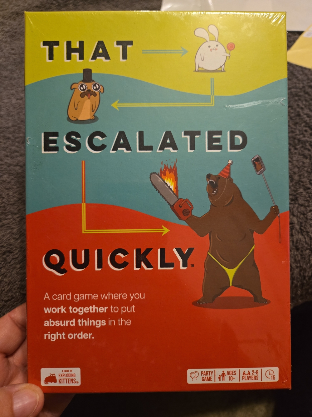 That Escalated Quickly Card Game - 490 - Picture 2 of 3